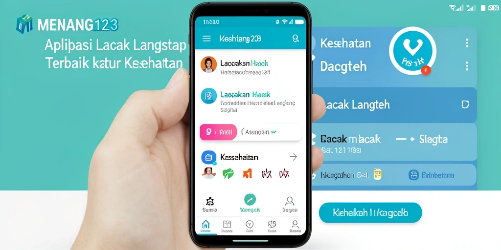Tampilan antarmuka pengguna MENANG123 saat melacak langkah.
